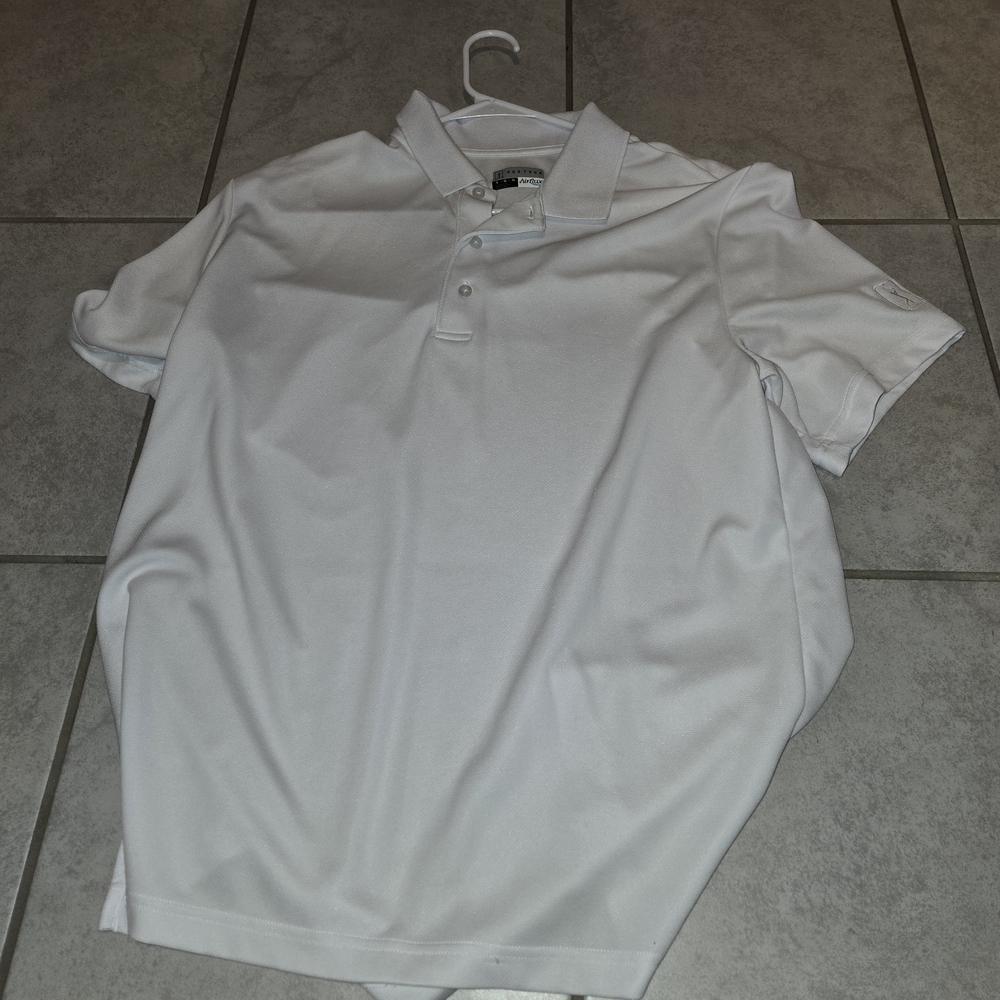 PGA Tour Men's Classic White Polo Shirt